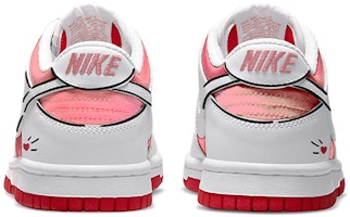 【定制鞋】耐克Dunk Low‘粉白红爱2D定制’ DD1391-600(TeamE-男女同款爱心二次元白粉红) Shop 【定制鞋】耐克Dunk Low‘粉白红爱2D定制’ DD1391-600(TeamE-男女同款爱心二次元白粉红)