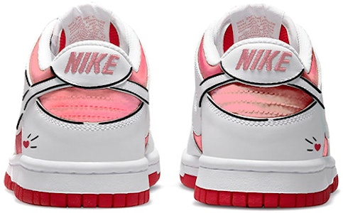 Zapatillas Nike Dunk Low 'Rosa Blanco Rojo Amor 2D Personalizadas' DD1391-600(TeamE-男女同款爱心二次元白粉红) Shop Zapatillas Nike Dunk Low 'Rosa Blanco Rojo Amor 2D Personalizadas' DD1391-600(TeamE-男女同款爱心二次元白粉红)