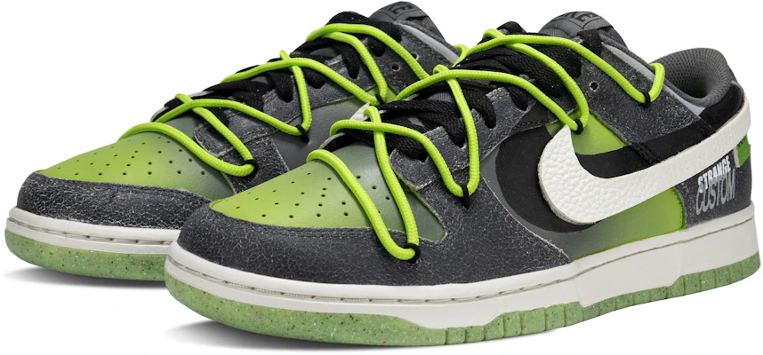 【定制球鞋】Nike Dunk Pistachio 流行時尚 解構 百搭 低筒 滑板鞋 男款 黑綠 Shop 【定制球鞋】Nike Dunk Pistachio 流行時尚 解構 百搭 低筒 滑板鞋 男款 黑綠