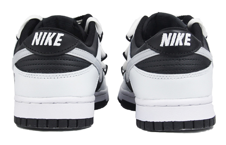 Shop [Shoes Custom] Nike Dunk Low 'Pixel Heart Lightning Deconstructed Laces' DC9560-001(TeamJ-七夕定制像素爱心女款)