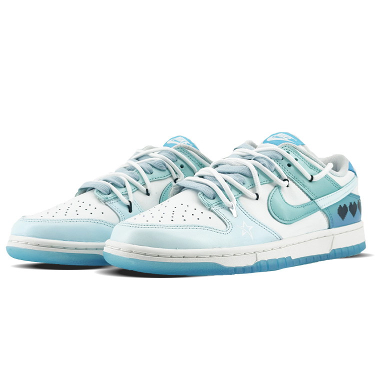 Lookbook 나이키 덩크 로우 '픽셀 러브' (커스텀) FN3433-141（Team97-像素爱情）