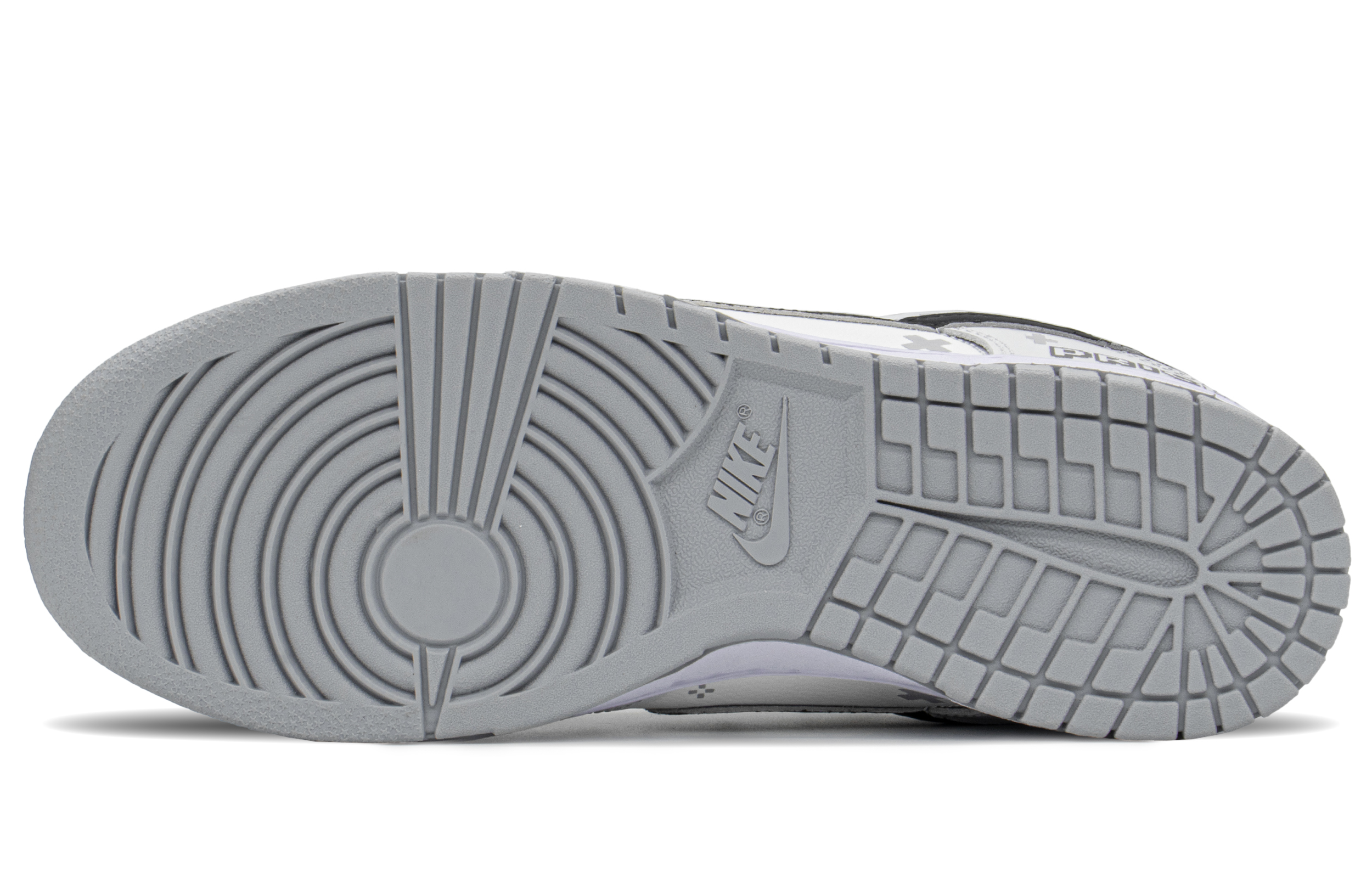 Purchase 【定制球鞋】Nike Dunk Low 像素王子 解構 復古 低幫 板鞋 男款 高級灰