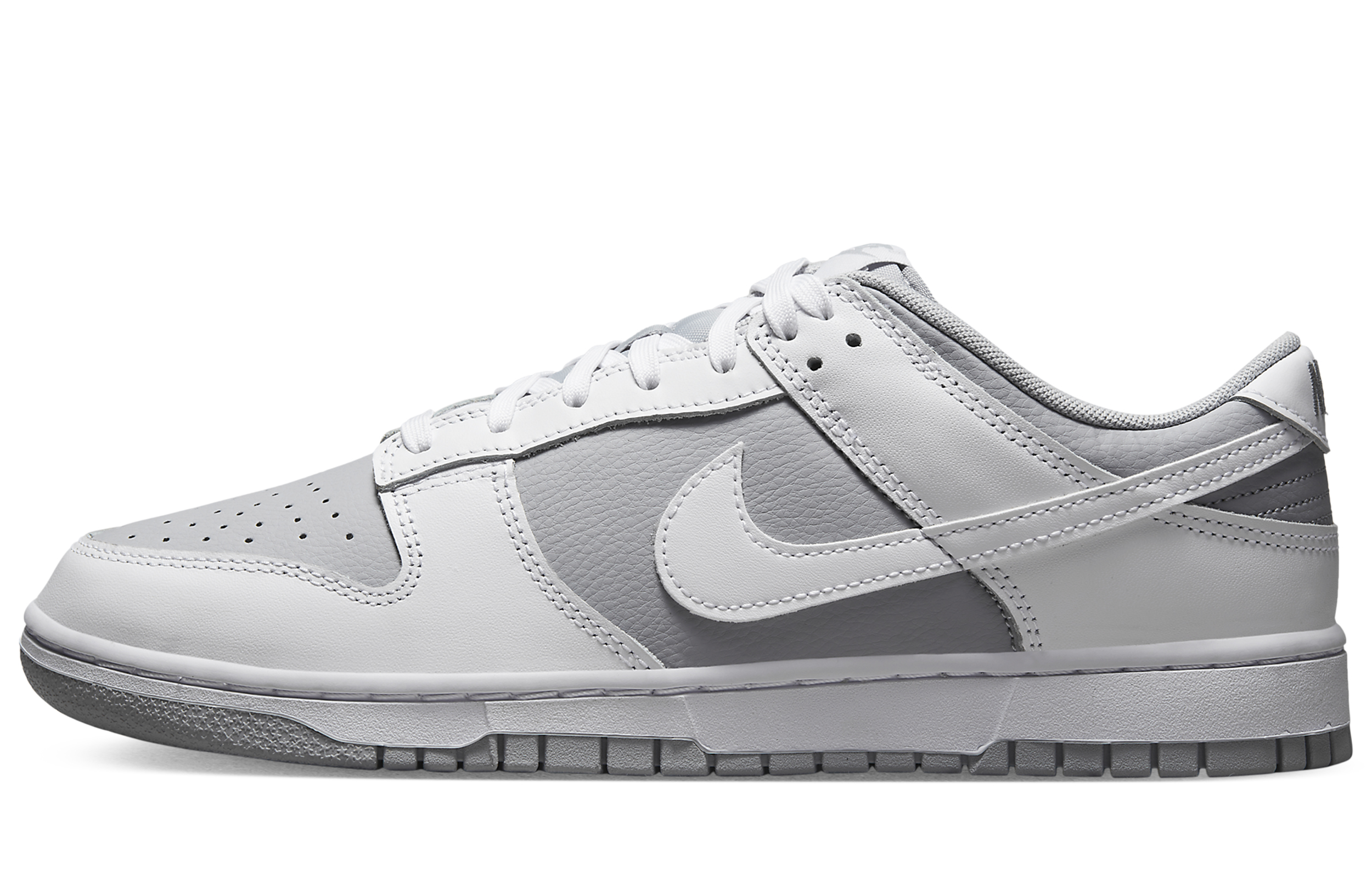 Sizing 【定制球鞋】Nike Dunk Low 像素王子 解構 復古 低幫 板鞋 男款 高級灰