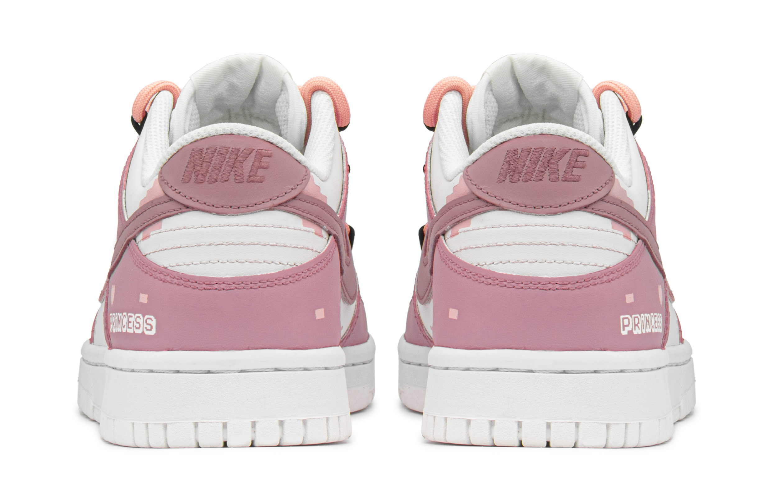Shop [Zapatos Personalizados] Nike Dunk Low 'Pixel Princess Rosa Beige' DH9765-100(TeamA-DK女像素公主S-BOX)