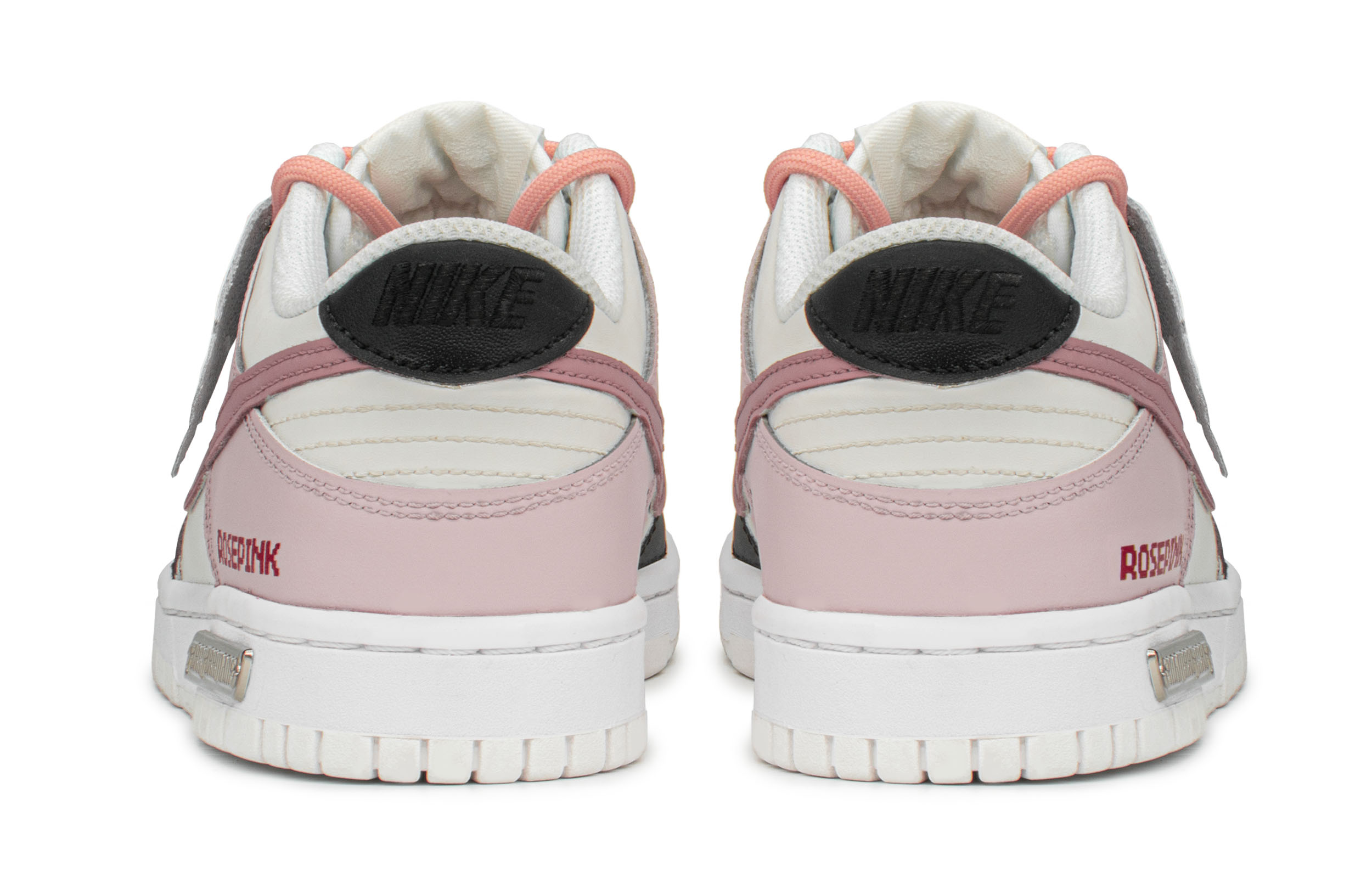 Shop [Kasut Custom] Nike Dunk Low 'Pixelated Rose Pink-Hitam' DH9765-100(TeamA-DK像素玫瑰)