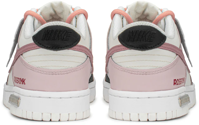 【客製化球鞋】Nike Dunk Low FZBB 像素玫瑰 低筒 板鞋 GS 粉黑 Shop 【客製化球鞋】Nike Dunk Low FZBB 像素玫瑰 低筒 板鞋 GS 粉黑