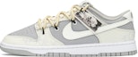 Buy 【定制鞋款】耐克Dunk Low“趣味解构灰” DJ6188-003(TeamA-DK搞怪)