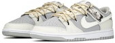 Lookbook 【定制鞋款】耐克Dunk Low“趣味解构灰” DJ6188-003(TeamA-DK搞怪)