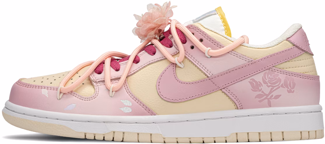 custom-shoes-nike-dunk-low-playful-rose-ivory-pink
