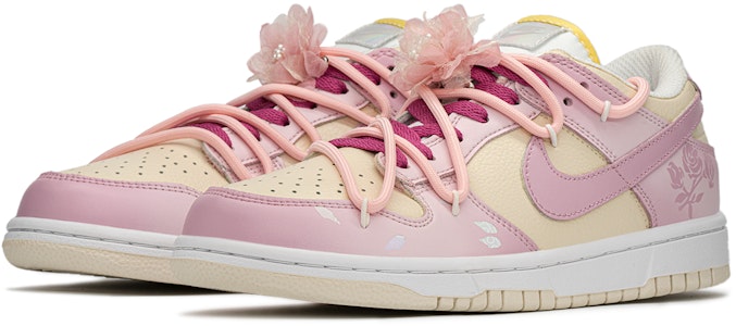 나이키 덩크 로우 '장미핑크' (커스텀) FJ7707-131(TeamA-俏皮玫瑰) Shop 나이키 덩크 로우 '장미핑크' (커스텀) FJ7707-131(TeamA-俏皮玫瑰)