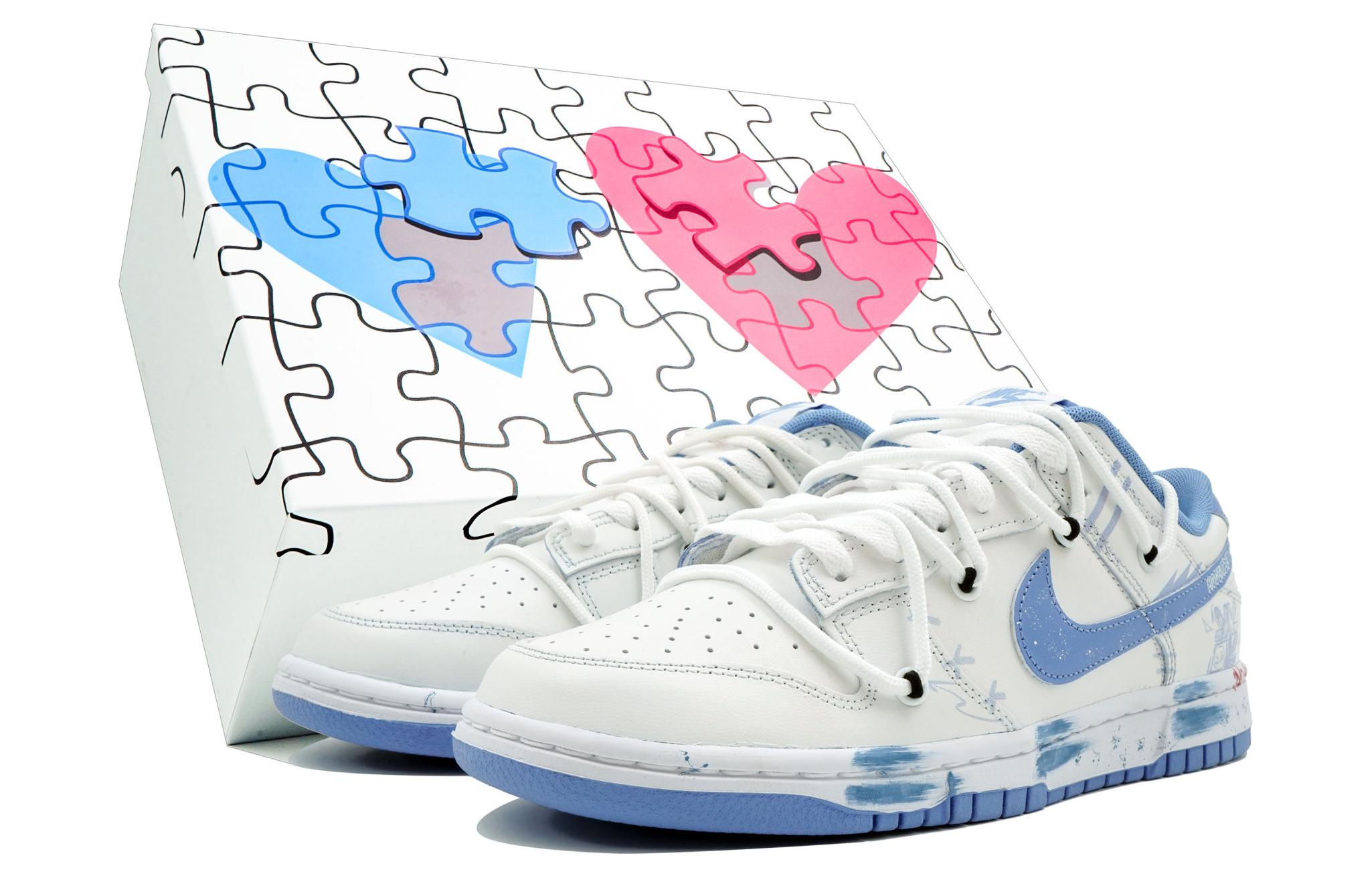 Buy [Zapatillas Personalizadas] Nike Dunk Low 'Polar Blue Graffiti' DV0833-400(Team113-蓝色涂鸦S-BOX)