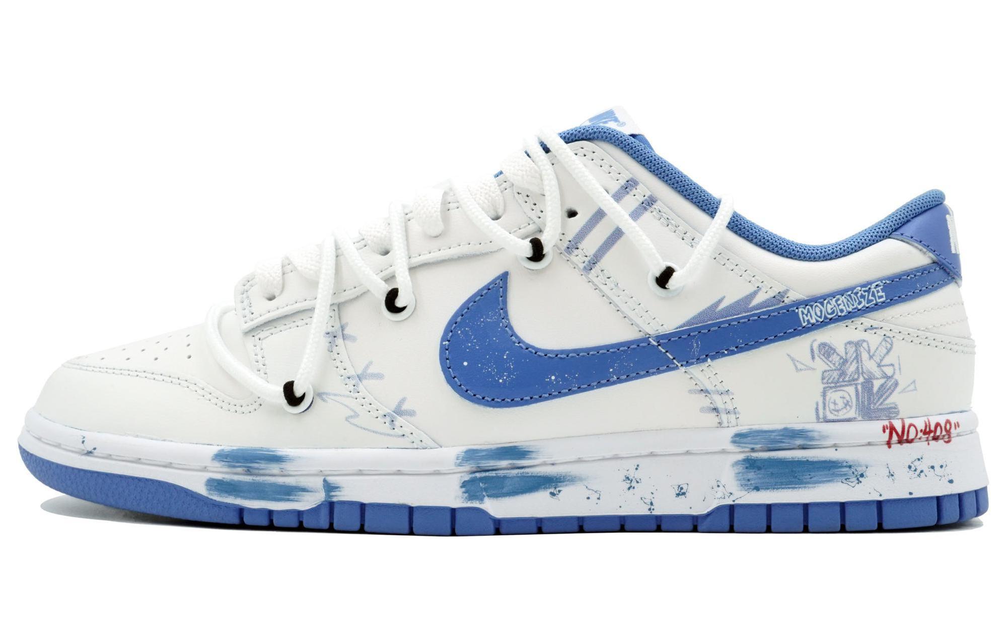 Order [Zapatillas Personalizadas] Nike Dunk Low 'Polar Blue Graffiti' DV0833-400(Team113-蓝色涂鸦S-BOX)