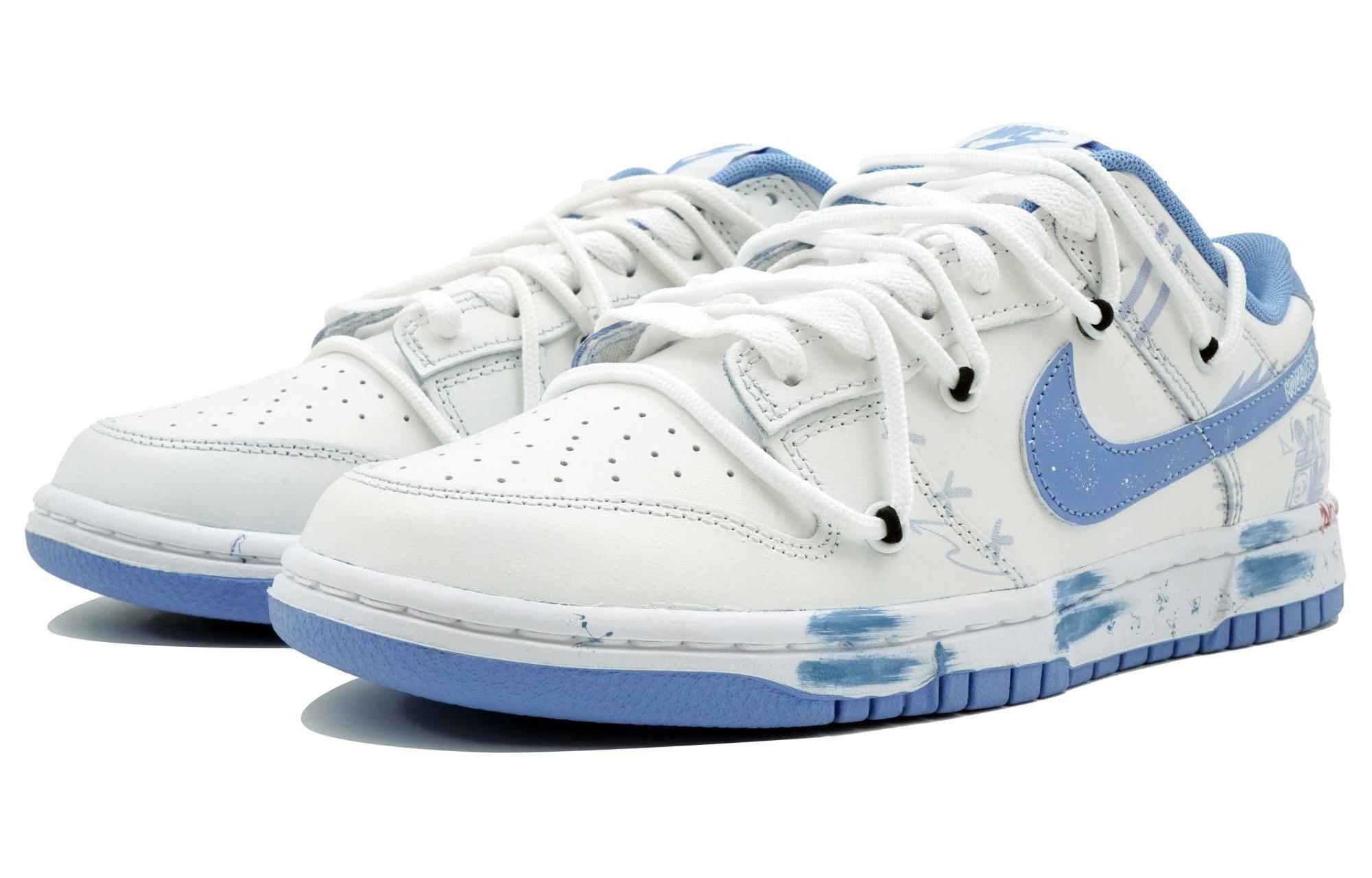 Shop [Zapatillas Personalizadas] Nike Dunk Low 'Polar Blue Graffiti' DV0833-400(Team113-蓝色涂鸦S-BOX)