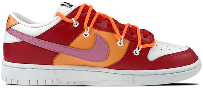 【定製球鞋】 Nike Dunk Low 是在玩鞋 動漫 禮盒 飛天小女警 花花 解構 雙鞋帶 低幫 板鞋 男款 紅橙 Order 【定製球鞋】 Nike Dunk Low 是在玩鞋 動漫 禮盒 飛天小女警 花花 解構 雙鞋帶 低幫 板鞋 男款 紅橙