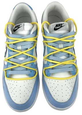 【定製球鞋】 Nike Dunk Low 是在玩鞋 動漫 飛天小女警 泡泡 解構 雙鞋帶 低幫 板鞋 男款 黃藍 Shop 【定製球鞋】 Nike Dunk Low 是在玩鞋 動漫 飛天小女警 泡泡 解構 雙鞋帶 低幫 板鞋 男款 黃藍