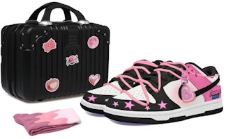 カスタムシューズ】ナイキ ダンク ロー『パワーパフガールズ ピンク』 CW1590-100(Team拾玖-粉色女警S-BOX) Buy カスタムシューズ】ナイキ ダンク ロー『パワーパフガールズ ピンク』 CW1590-100(Team拾玖-粉色女警S-BOX)