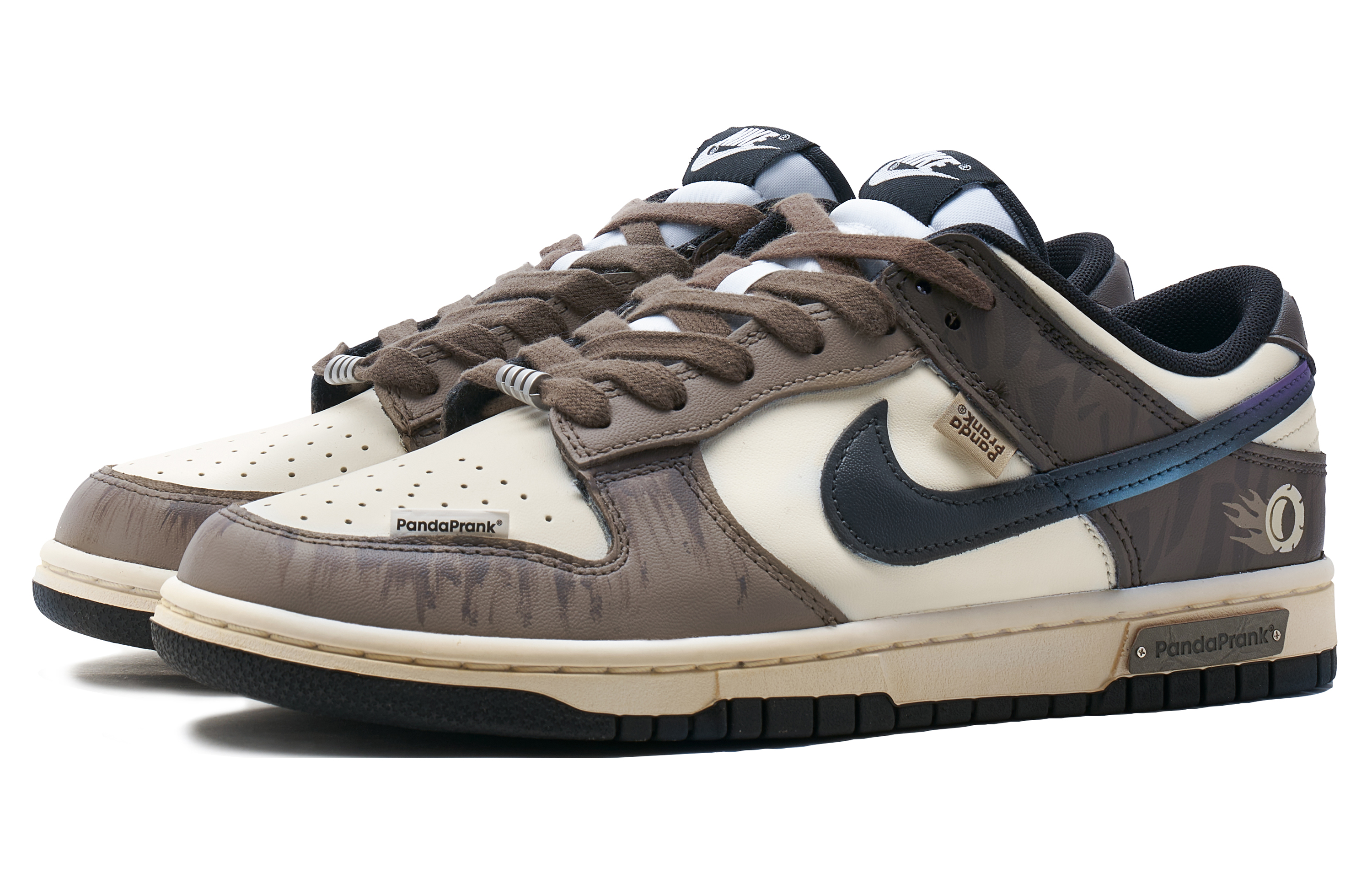 Lookbook 【カスタムシューズ】ナイキ ダンク ロー 「プランクスターブラウン-ホワイト」 DD1391-100(TeamH-男款锈S-BOX)