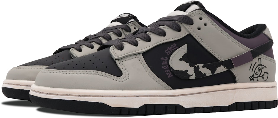 ナイキ ダンク ロー "プレッピーブラック" (カスタム) DD1391-100(Team53-男款要饭小鸡) Shop ナイキ ダンク ロー "プレッピーブラック" (カスタム) DD1391-100(Team53-男款要饭小鸡)