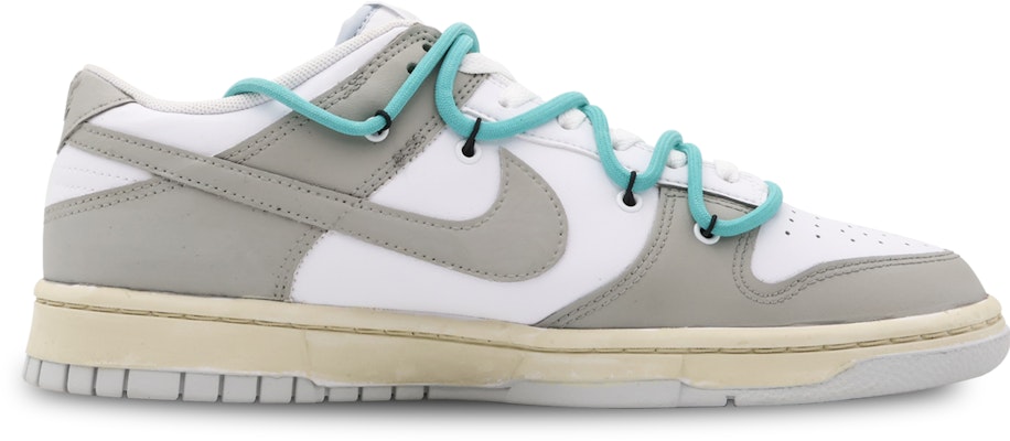 【定製球鞋】Nike Dunk Low SHIFT轉移 林蔭路少數高級 簡約 百搭 低筒 板鞋 GS 灰白 Lookbook 【定製球鞋】Nike Dunk Low SHIFT轉移 林蔭路少數高級 簡約 百搭 低筒 板鞋 GS 灰白