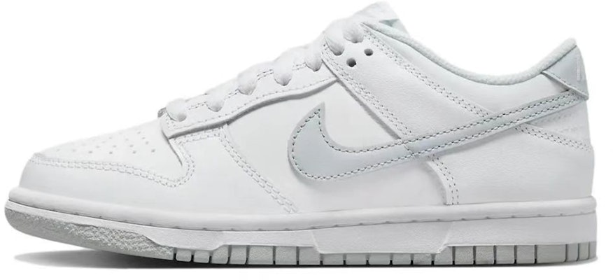 【定製球鞋】Nike Dunk Low SHIFT轉移 林蔭路少數高級 簡約 百搭 低筒 板鞋 GS 灰白 Sizing 【定製球鞋】Nike Dunk Low SHIFT轉移 林蔭路少數高級 簡約 百搭 低筒 板鞋 GS 灰白