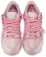 Shop 【定制球鞋】 Nike Dunk Low Prism Pink 聖誕節主題 粉色 愛心 甜酷辣妹牛仔 休閒 低幫 板鞋 GS 櫻花粉