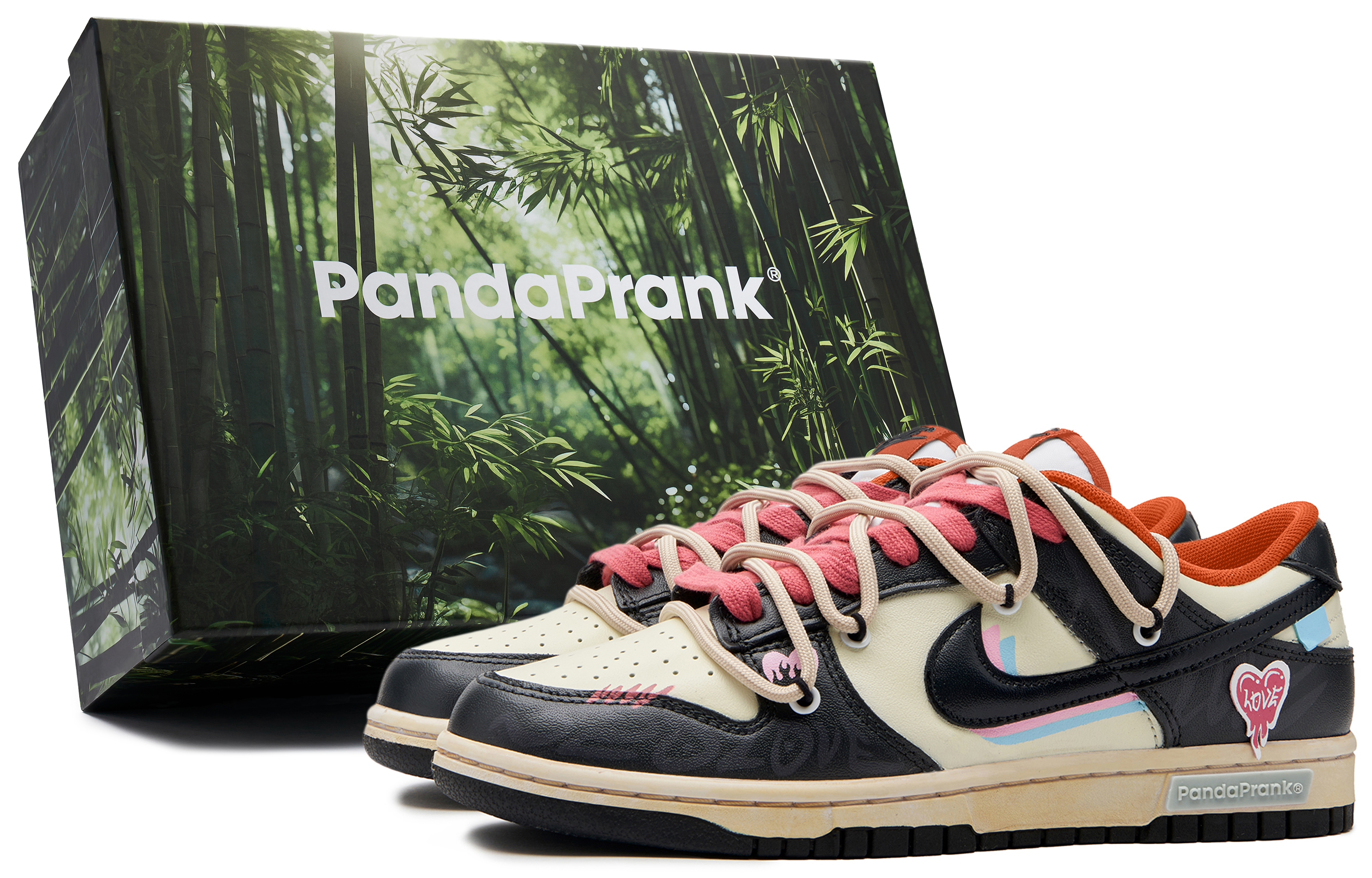 [Custom Shoes] Nike Dunk Low 'Psychedelic Love Panda'
