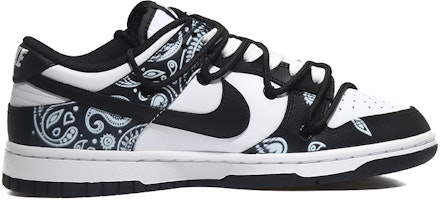 【定制鞋款】Nike Dunk Low '打孔腰果花 - 黑白' DD1391-100(Team10-打孔腰果花) Order 【定制鞋款】Nike Dunk Low '打孔腰果花 - 黑白' DD1391-100(Team10-打孔腰果花)