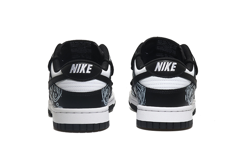 Purchase 나이키 덩크 로우 '펀치드 캐슈플라워 - 블랙화이트' DD1391-100(Team10-打孔腰果花）