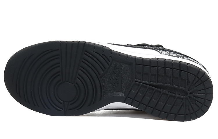 Details for 나이키 덩크 로우 '펀치드 캐슈플라워 - 블랙화이트' DD1391-100(Team10-打孔腰果花）