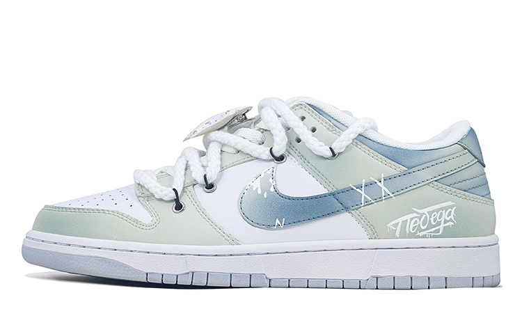 Buy [Sepatu Kustom] Nike Dunk Low 'Pure Platinum - Garam Laut Mint' DV0831-101(Team73-海盐薄荷男款)