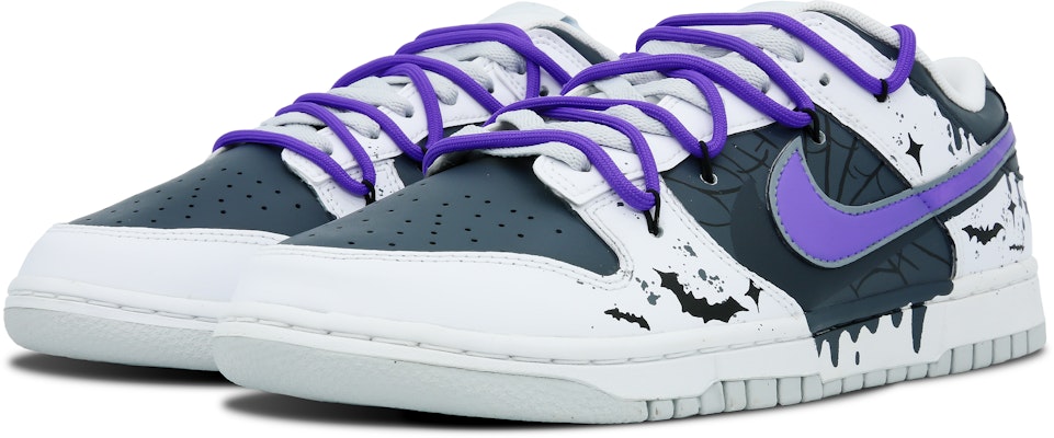 ナイキ ダンク ロー "プラチナ バットケイブ" (カスタム) DV0831-101-485305 Shop ナイキ ダンク ロー "プラチナ バットケイブ" (カスタム) DV0831-101-485305