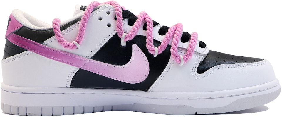 ナイキ ダンク ロー 'ピュアプラチナム ブラック-ピンク' カスタムシューズ DV0831-101(Team48-晴天蔷薇男款) Order ナイキ ダンク ロー 'ピュアプラチナム ブラック-ピンク' カスタムシューズ DV0831-101(Team48-晴天蔷薇男款)