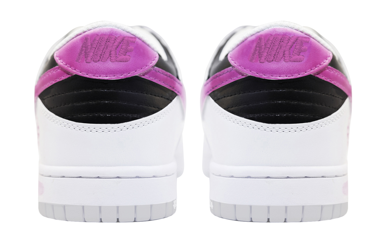 Shop [定制鞋款] 耐克Dunk Low“纯铂金黑粉” DV0831-101(Team48-晴天蔷薇男款)