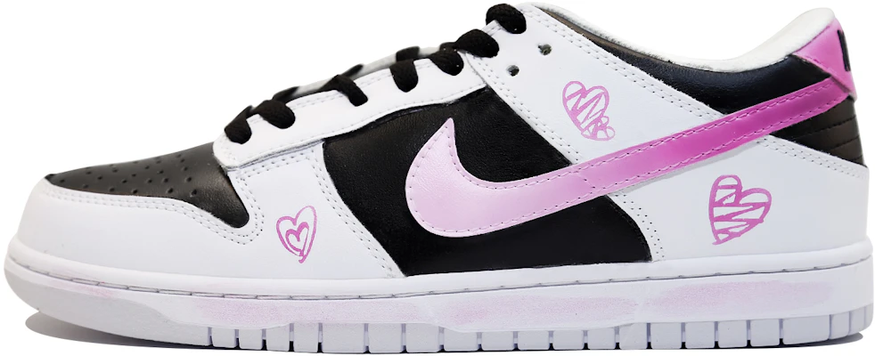 【客製球鞋】Nike Dunk Low "純鉑金" 編織出浪漫驚喜 紫外線變色 低筒 滑板鞋 男款 黑白紫 Buy 【客製球鞋】Nike Dunk Low "純鉑金" 編織出浪漫驚喜 紫外線變色 低筒 滑板鞋 男款 黑白紫