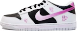 Buy 【客製球鞋】Nike Dunk Low "純鉑金" 編織出浪漫驚喜 紫外線變色 低筒 滑板鞋 男款 黑白紫