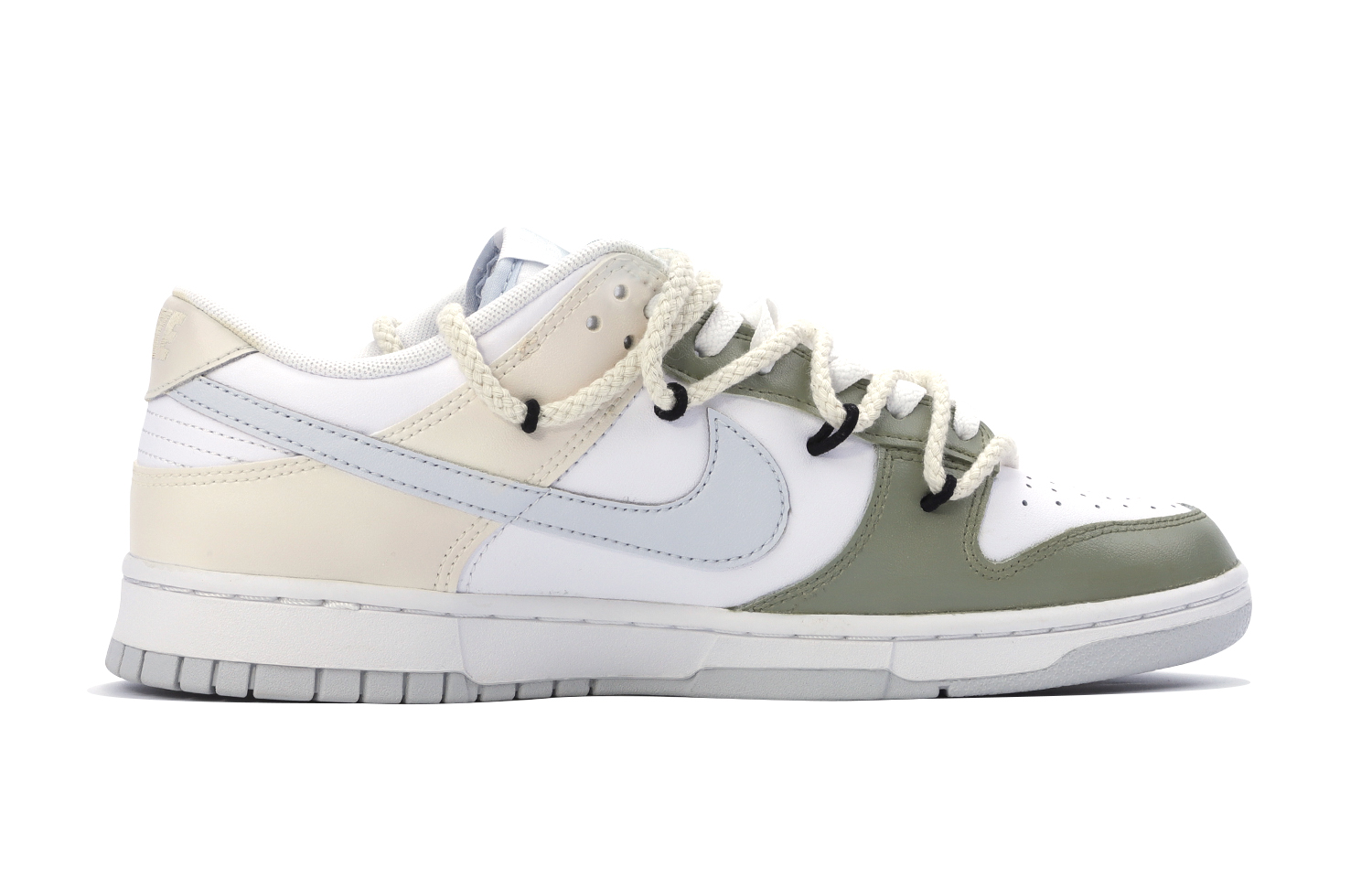 Order [Zapatillas Personalizadas] Nike Dunk Low 'Platino Puro Azul-Blanco' DV0831-101-453030