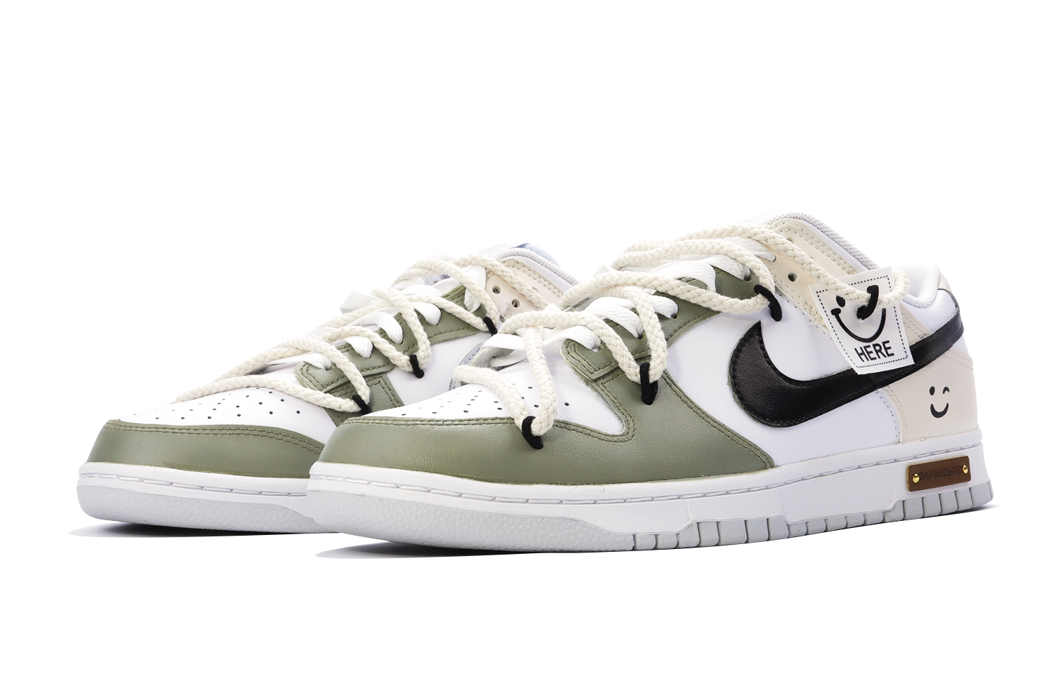 Lookbook [Zapatillas Personalizadas] Nike Dunk Low 'Platino Puro Azul-Blanco' DV0831-101-453030