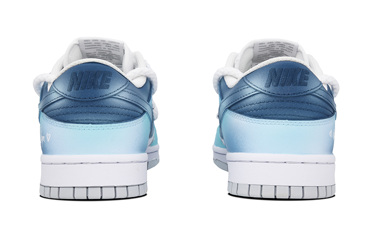 Shop 【カスタムシューズ】ナイキ ダンク ロー 'ピュアプラチナム ブルー-ホワイト' DV0831-101(Team73-陷入云端男款)