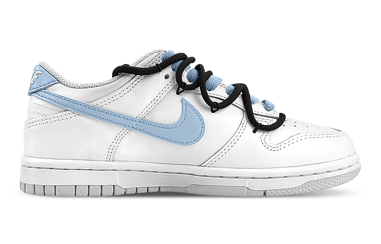 Order [Sepatu Custom] Nike Dunk Low 'Pure Platinum Biru' DV0831-101(Team76-男款机能蓝)