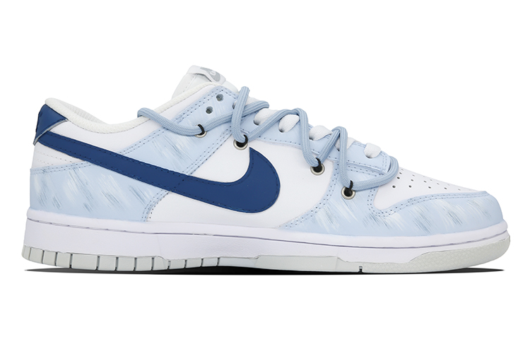 Order [Zapatillas Personalizadas] Nike Dunk Low 'Pure Platinum Azul' DV0831-101(Team73-向鱼問水男款)
