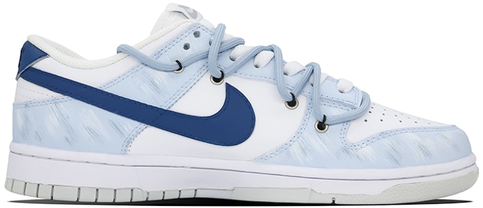 【カスタムシューズ】ナイキ ダンク ロー "ピュアプラチナブルー" DV0831-101(Team73-向鱼問水男款) Order 【カスタムシューズ】ナイキ ダンク ロー "ピュアプラチナブルー" DV0831-101(Team73-向鱼問水男款)