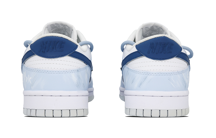 Shop [Zapatillas Personalizadas] Nike Dunk Low 'Pure Platinum Azul' DV0831-101(Team73-向鱼問水男款)
