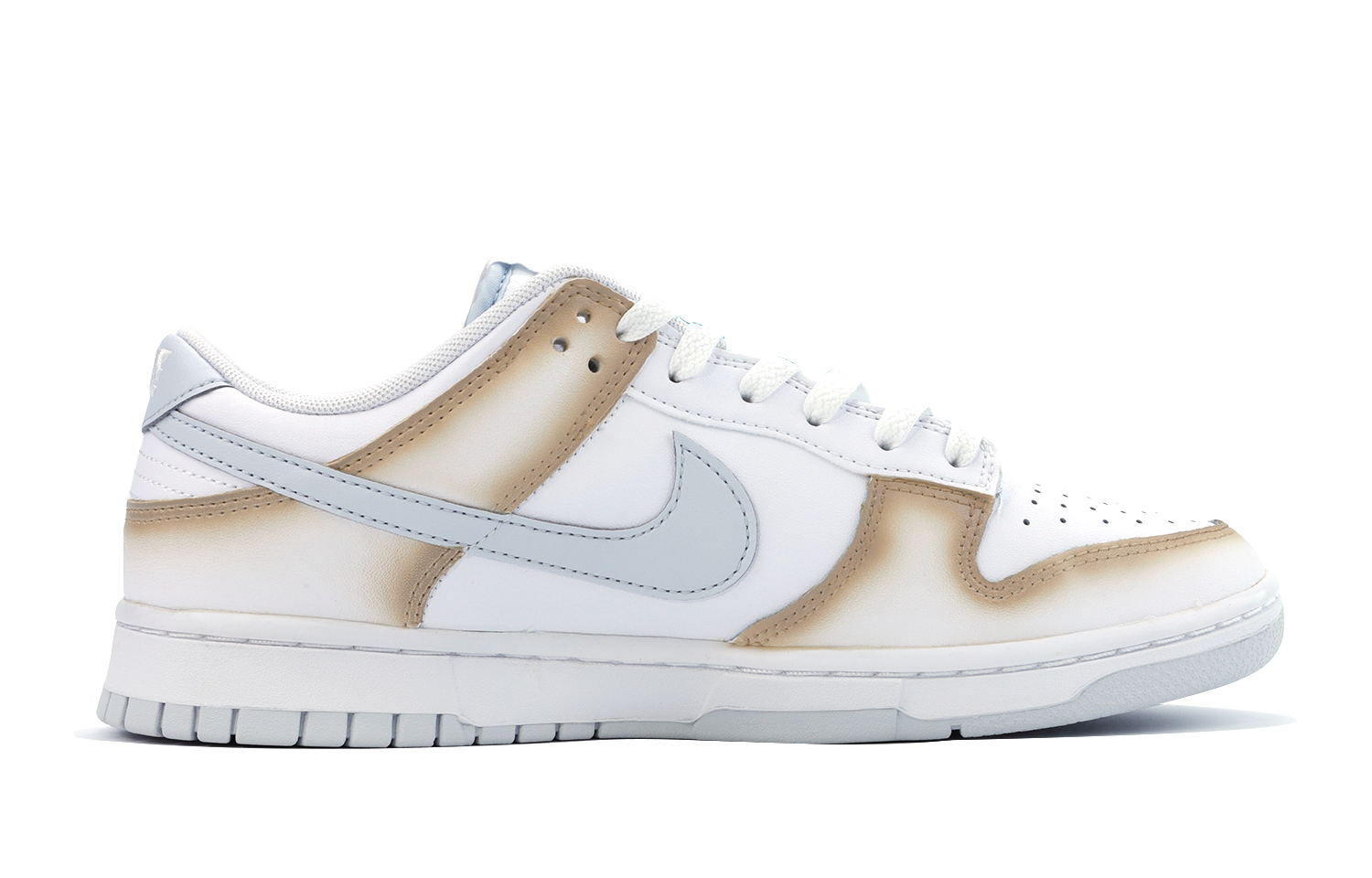 Order [Kasut Custom] Nike Dunk Low 'Pure Platinum Desert Eagle' DV0831-101(Team48-沙漠之鹰)