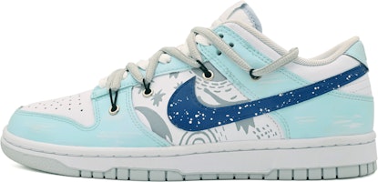 나이키 덩크 로우 '갤럭시 그라피티 오션 블루' (커스텀) DV0831-101(Team77-星系涂鸦) Buy 나이키 덩크 로우 '갤럭시 그라피티 오션 블루' (커스텀) DV0831-101(Team77-星系涂鸦)