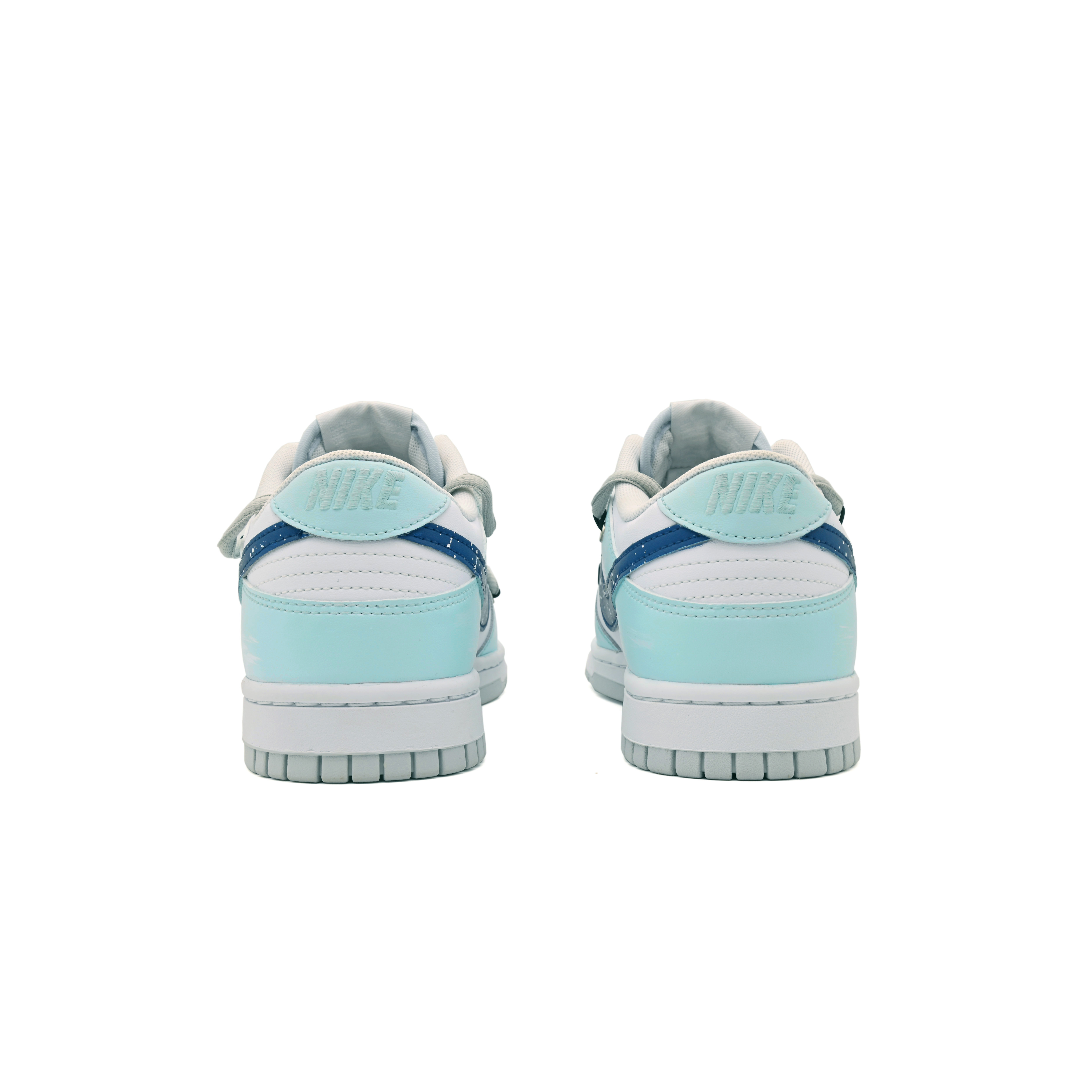 Shop 나이키 덩크 로우 '갤럭시 그라피티 오션 블루' (커스텀) DV0831-101(Team77-星系涂鸦）