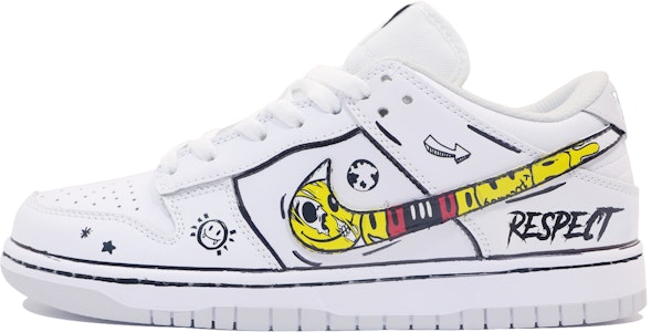 나이키 덩크로우 '퓨어플래티넘 옐로우 커스텀' (Nike Dunk Low '퓨어플래티넘 옐로우') DV0831-101(Team48-白色二次元手绘) Buy 나이키 덩크로우 '퓨어플래티넘 옐로우 커스텀' (Nike Dunk Low '퓨어플래티넘 옐로우') DV0831-101(Team48-白色二次元手绘)