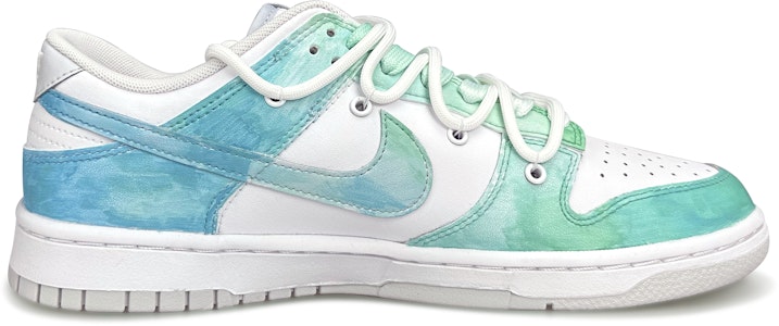 나이키 덩크 로우 '퓨어 플래티넘 제이드 디스맨틀드' (커스텀) DV0831-101(Team79-男款只此青绿) Lookbook 나이키 덩크 로우 '퓨어 플래티넘 제이드 디스맨틀드' (커스텀) DV0831-101(Team79-男款只此青绿)