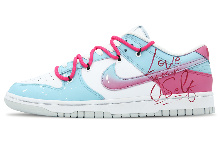Buy [Kasut Tersuai] Nike Dunk Low 'Pure Platinum Love Yourself' DV0831-101(Team92-男款爱你)