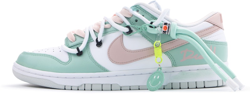 【カスタムシューズ】ナイキ ダンク ロー 'ピュアプラチナミントグリーン' DV0831-101(Team48-粉薄荷) Buy 【カスタムシューズ】ナイキ ダンク ロー 'ピュアプラチナミントグリーン' DV0831-101(Team48-粉薄荷)