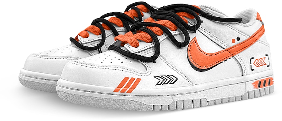 【客製球鞋】Nike Dunk Low "純鉑金" 滑板精靈 功能性 防滑耐磨 低筒 板鞋 男款 橙 Lookbook 【客製球鞋】Nike Dunk Low "純鉑金" 滑板精靈 功能性 防滑耐磨 低筒 板鞋 男款 橙
